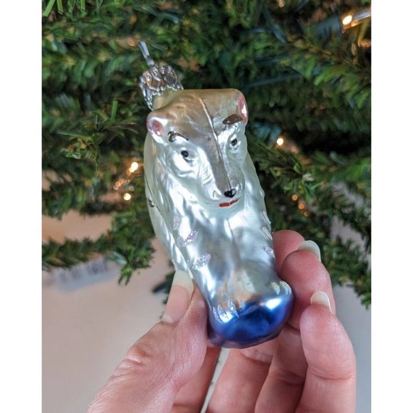 Polar Bear Inge Glas Old World Christmas Ornament - Picture 4 of 5